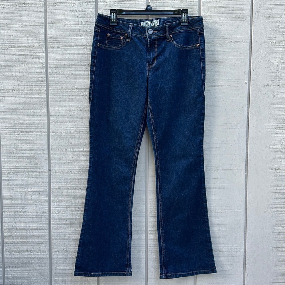 17/21 Exclusive Denim Boot Cut Jeans - Dark Wash